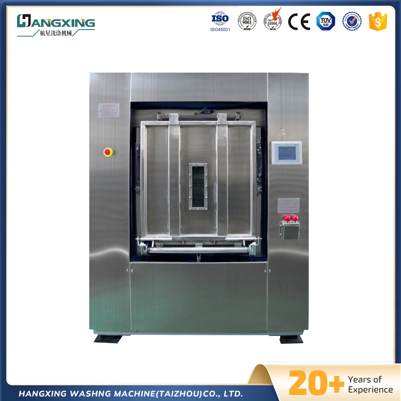 Máquina de desagüe y lavado industrial aislada automática